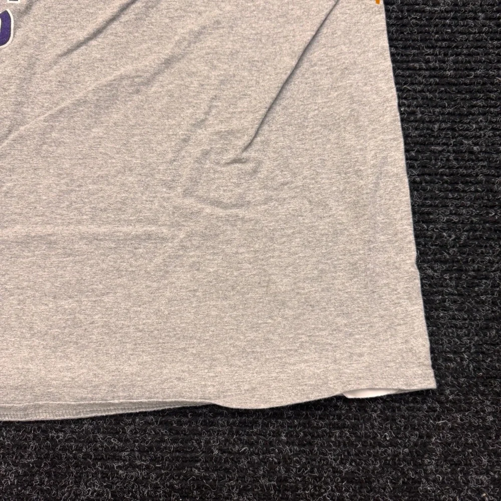 Champion Kansas State Wildcats Baseball T-Shirt Mens XL Gray KSU NCAA Tee - Picture 10 of 11